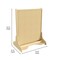 Flash Furniture Bright Beginnings Commercial Grade Natural Finish Wooden Double Sided Freestanding STEAM Wall Base with Peg Panels MK-ME19936-GG - alternate 7